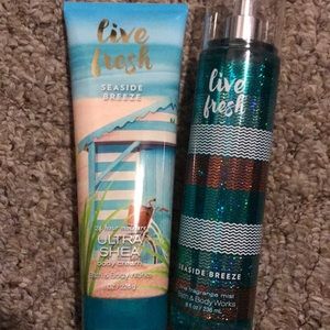 Never Used Bath and Body Works Live Fresh